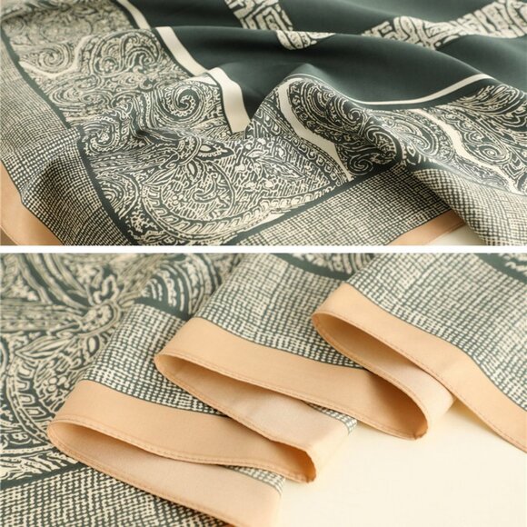 Paisley Printed Scarf - Picture 3 of 3